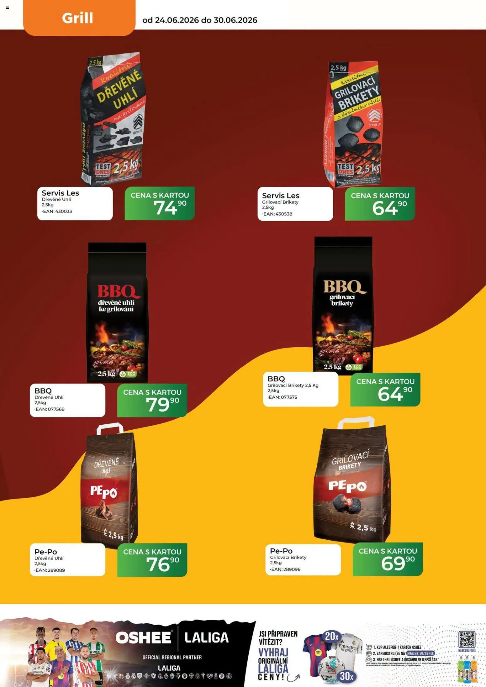 Tamda Foods leták od 24.06.2026 | Strana: 57 | Produkty: Grilování, Test, Dřevěné uhlí, Grilovací brikety