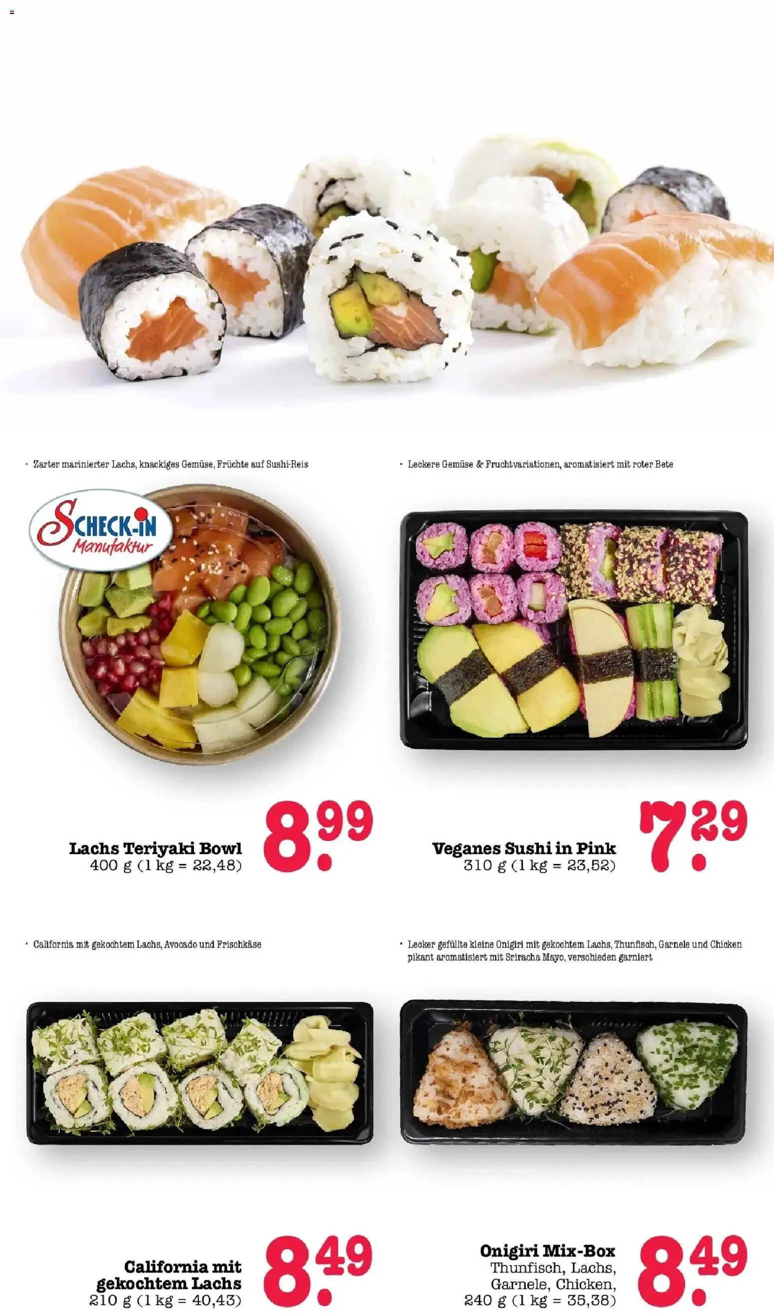 Edeka Prospekt Bühlertal (ab 26.10.2026) » Angebote Online | Seite: 17 | Produkte: Avocado, Lachs, Gemüse, Frischkase