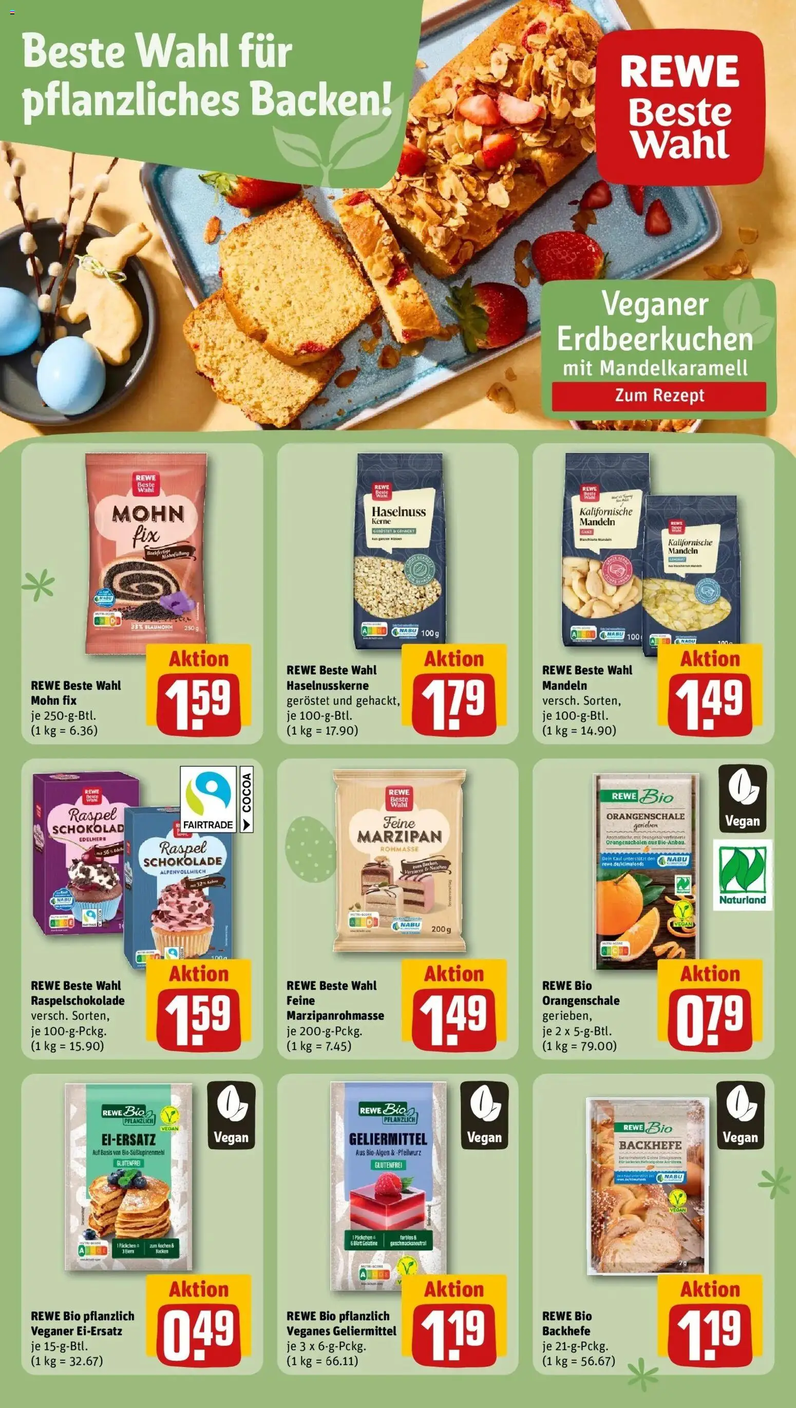Rewe Prospekt Neunburg Vorm Wald	 – gültig ab 15.03.2026 | Seite: 25 | Produkte: Schokolade, Mandeln
