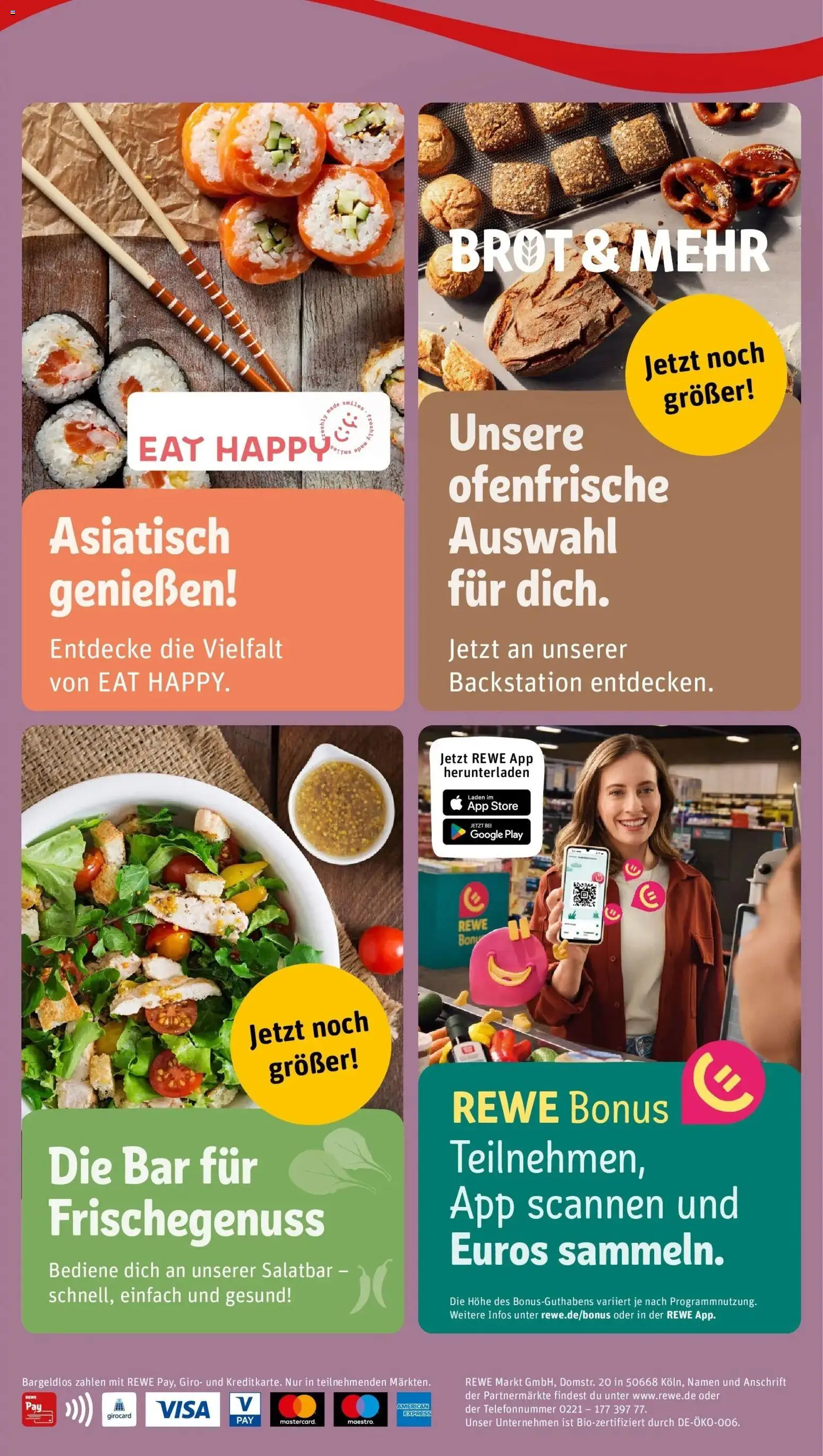REWE Prospekt ab 28.09.2026 zum Blättern » Angebote | Seite: 4 | Produkte: Ofenfrische, Brot