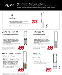 Anteprima del volantino Trony volantino valido a partire dal 12/06/2026 | Pagina: 24 | Prodotti: Ventilatore, Condizionatore, Dyson