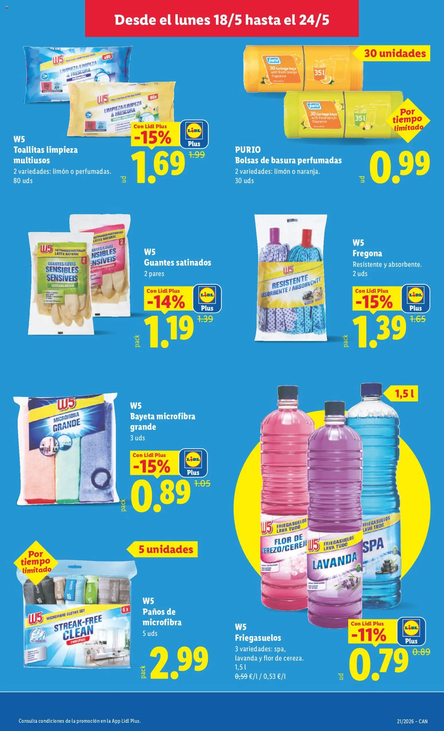 Lidl folleto │ válido desde el 18.05.2026 | Página: 23 | Productos: Guantes