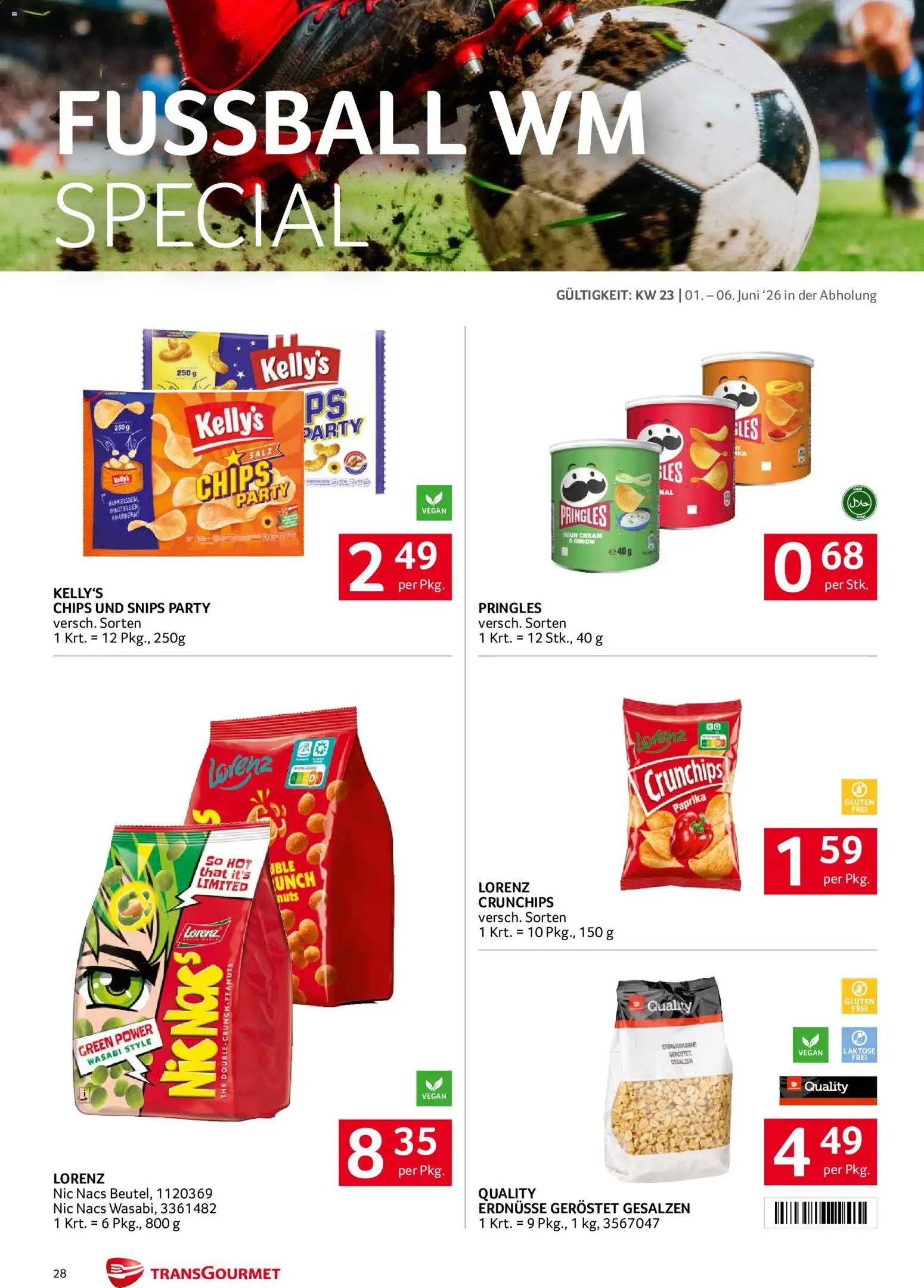 Transgourmet Flugblatt gültig ab 01.06.2026 | Seite: 28
