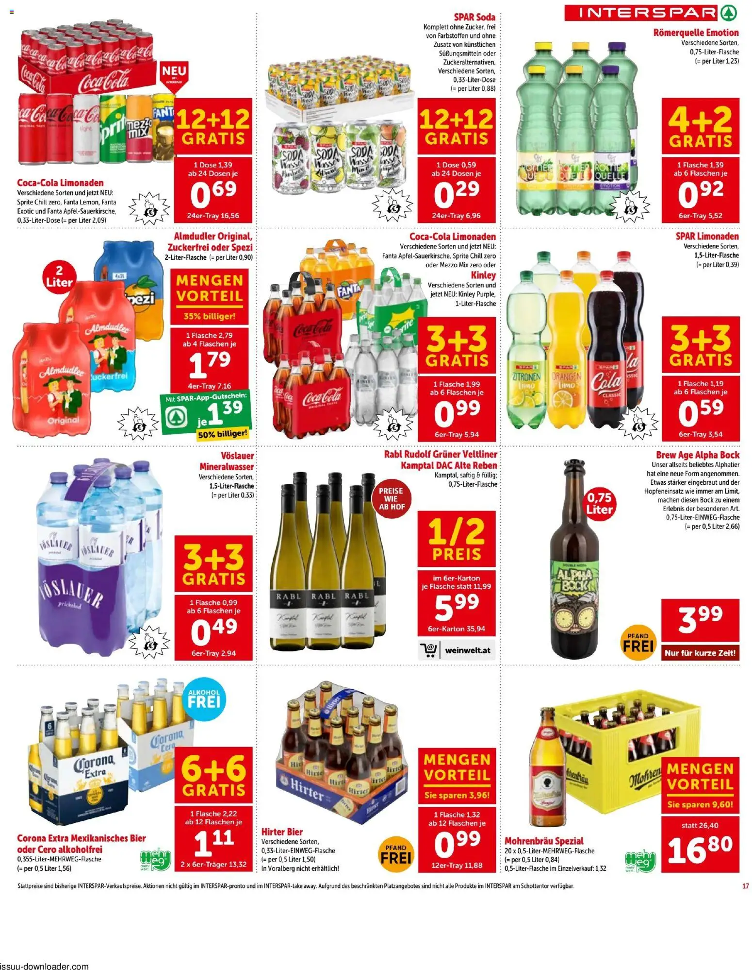 Interspar - Flugblatt gültig ab 07.05.2026 | Seite: 17 | Produkte: Bier