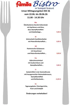 Famila  Fischmarkt ab 22.06.2026 gültig
