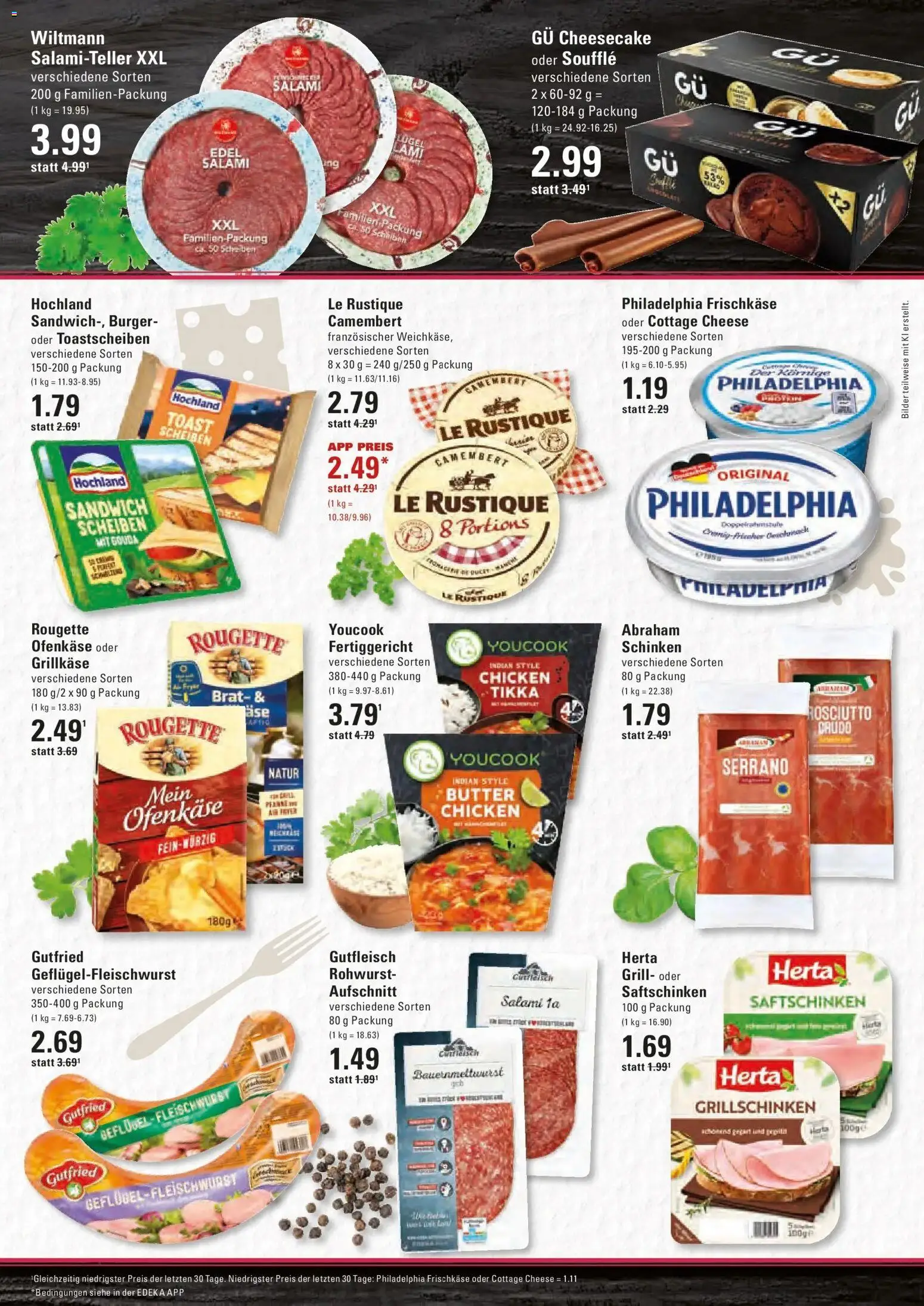 Edeka Prospekt Prisdorf (ab 05.10.2026) » Angebote Online | Seite: 9 | Produkte: Butter, Toast, Salami, Schinken