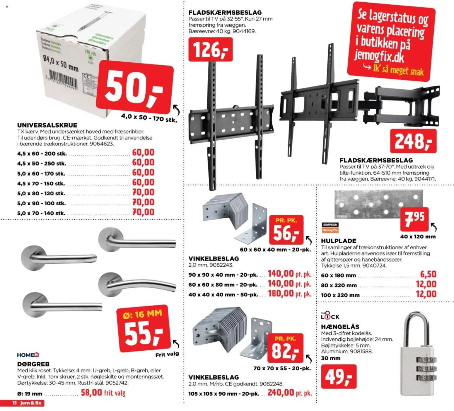 Jem & fix tilbudsavis – gyldig fra 25/10/2026 | Side: 18