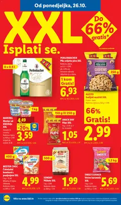 MARIBEL Maslac od kikirikija XXL, Smooth ili crunchy - Pregled kataloga iz trgovine Lidl, vrijedi od 26.10.2026 | Stranica: 18