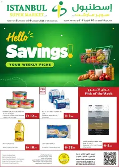 Preview of Istanbul Supermarket offers valid from 8 Oct, 2026