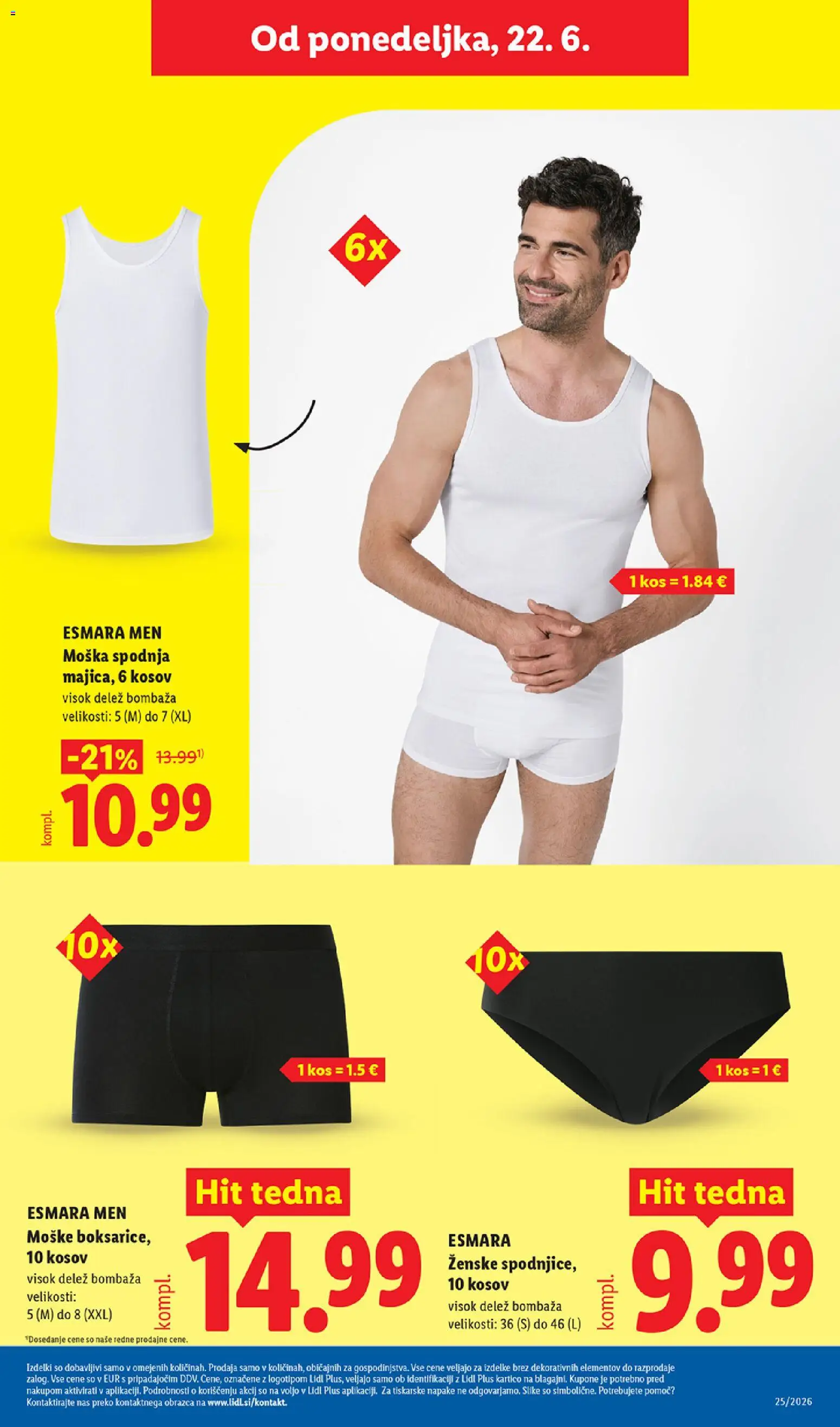Novi Lidl katalog ponudbe – veljaven od 18.06.2026 | Stran: 53 | Izdelki: Kos