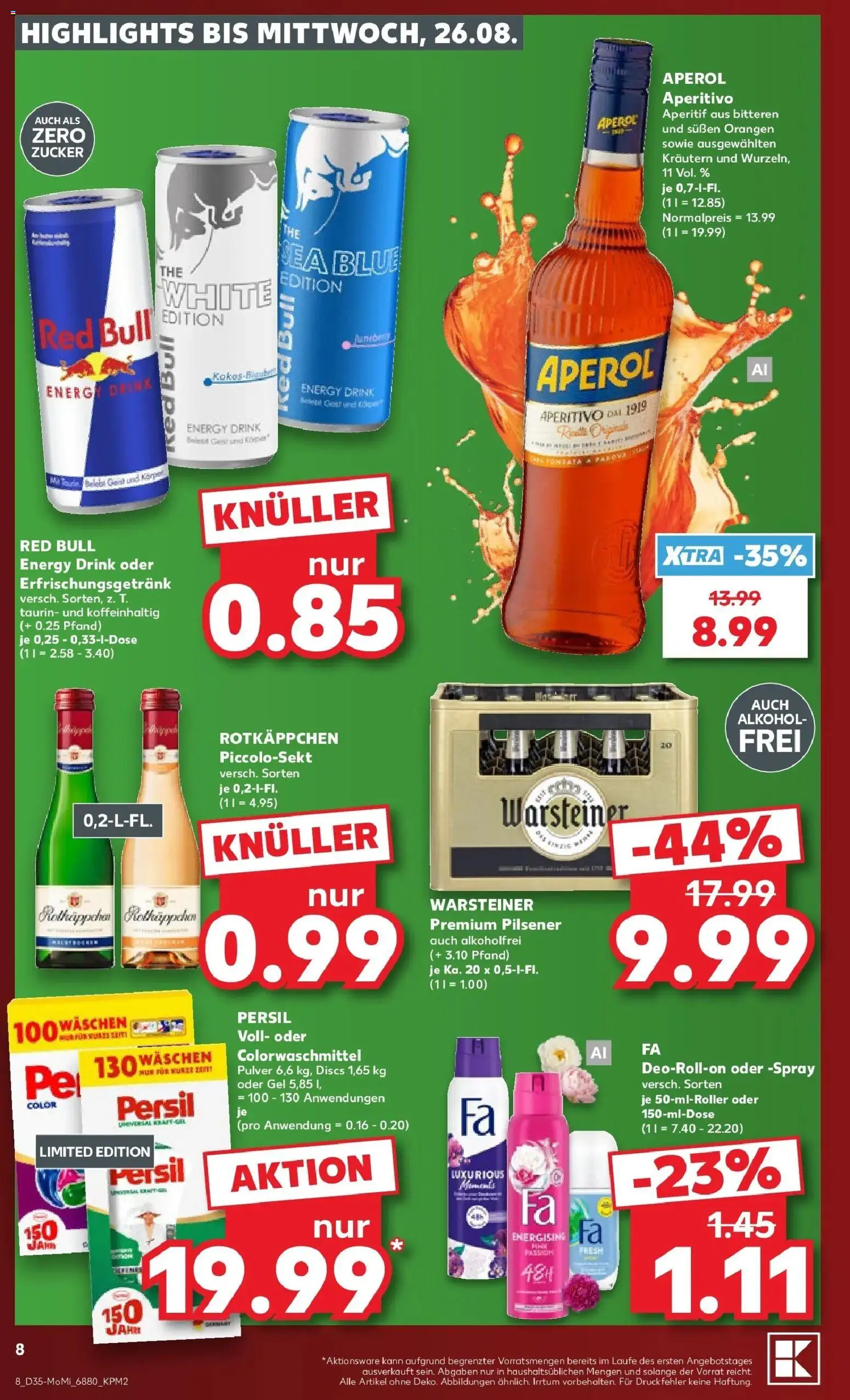 Prospekt Kaufland ab 24.08.2026 » Angebote Online zum Blättern | Seite: 8