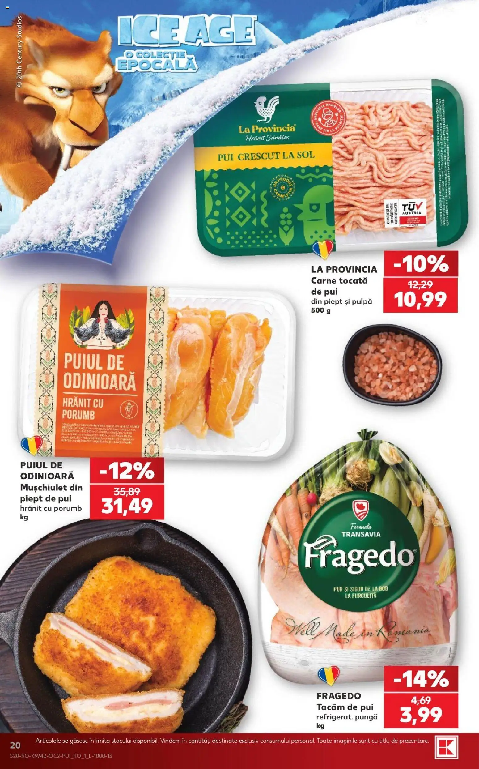 Noul catalog Kaufland – valabil de la 21.10.2026 | Pagină: 20 | Produse: Cuptor, Grill, Tocător, Suport