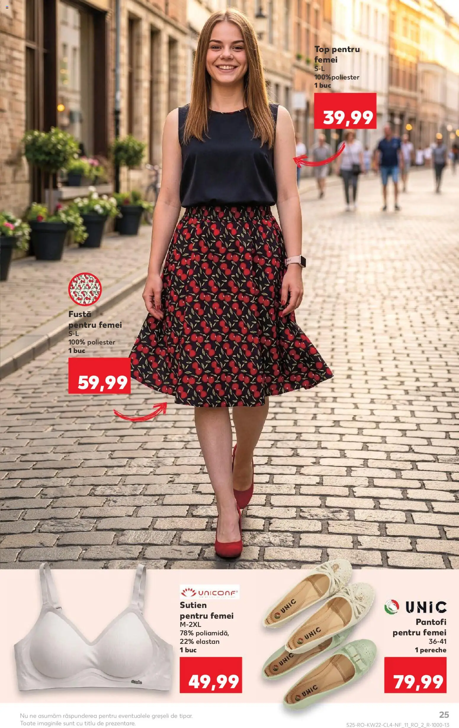Noul catalog Kaufland – valabil de la 27.05.2026 | Pagină: 25 | Produse: Top, Pantofi, Sutien