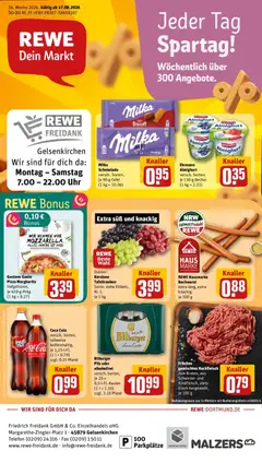Rewe Prospekt Gelsenkirchen ab 17.08.2026 gültig