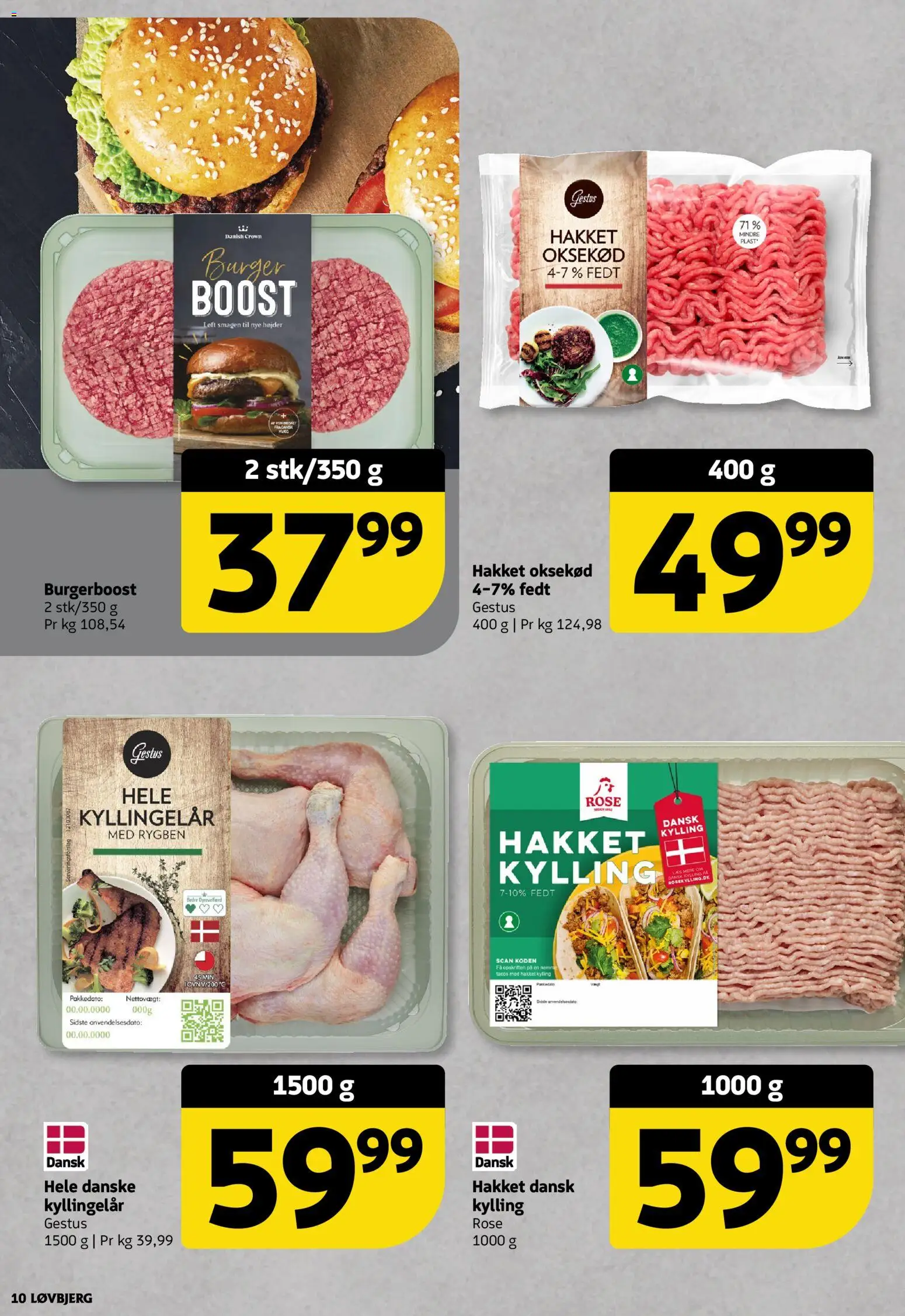 Løvbjerg tilbudsavis – gyldig fra 17/07/2026 | Side: 10 | Produkter: Oksekød