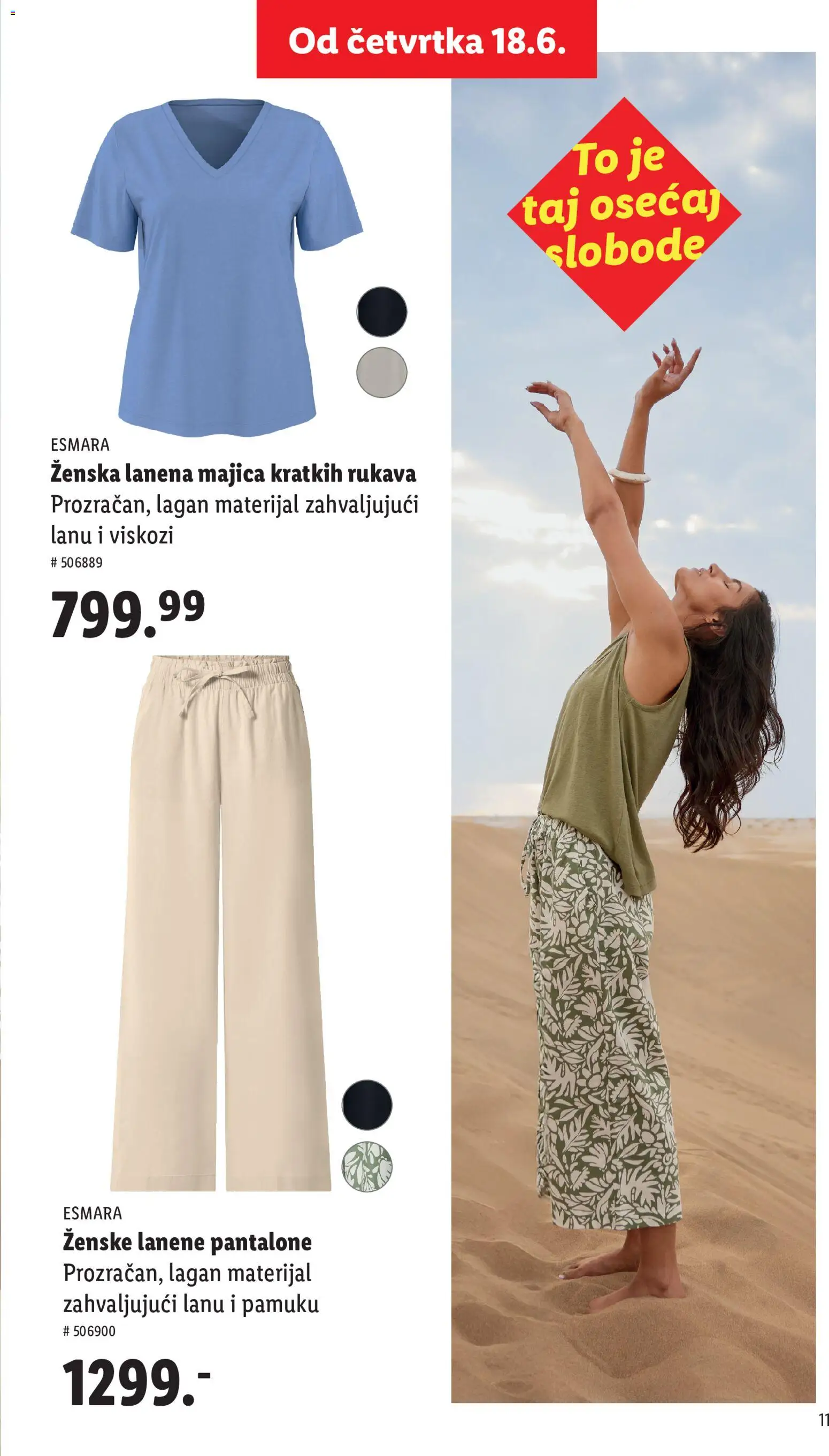 Lidl katalog - važi od 07.05.2026 | Strana: 11 | Proizvode: Majica kratkih rukava, Pantalone