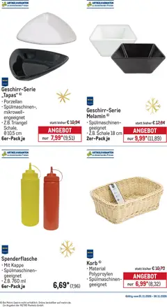 Metro Monats-Menü ab 01.11.2026 gültig | Seite: 35 | Produkte: Korb, Kappe