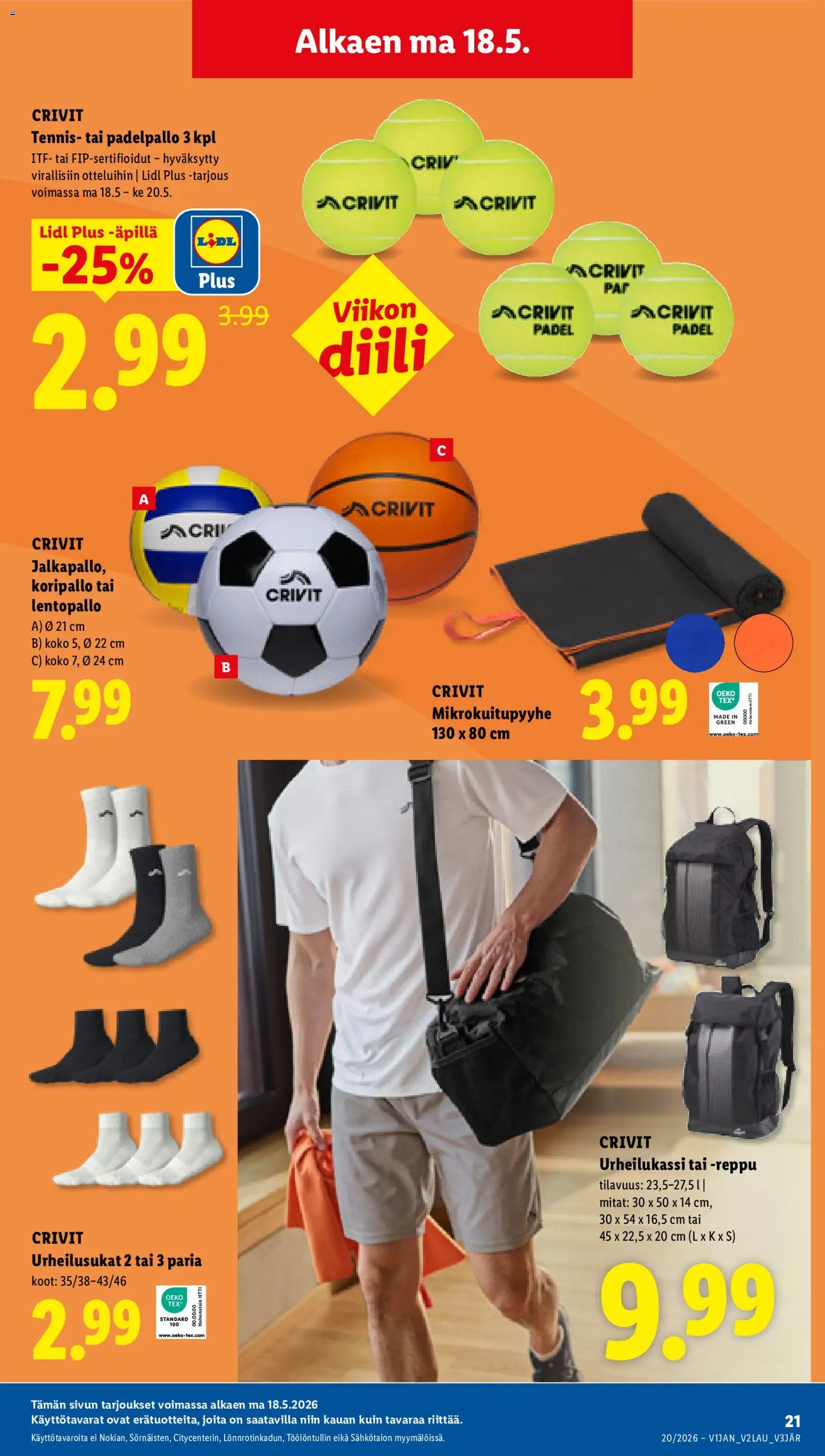 Lidl tarjoukset - Tampere – voimassa 13.05.2026 alkaen | Sivu: 29