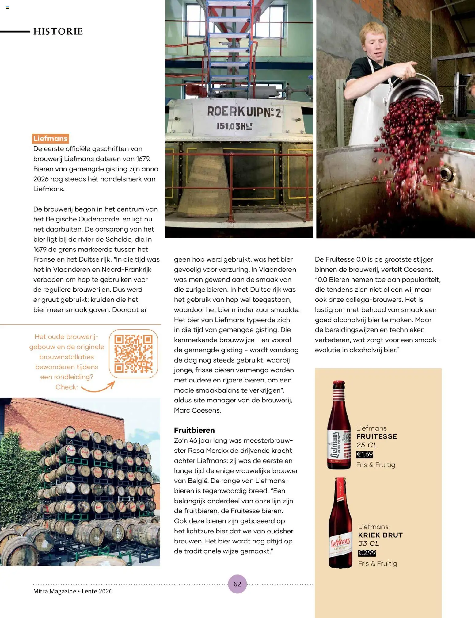 {H1} | Pagina: 62 | Producten: Bier, Lijn, Was, Centrum