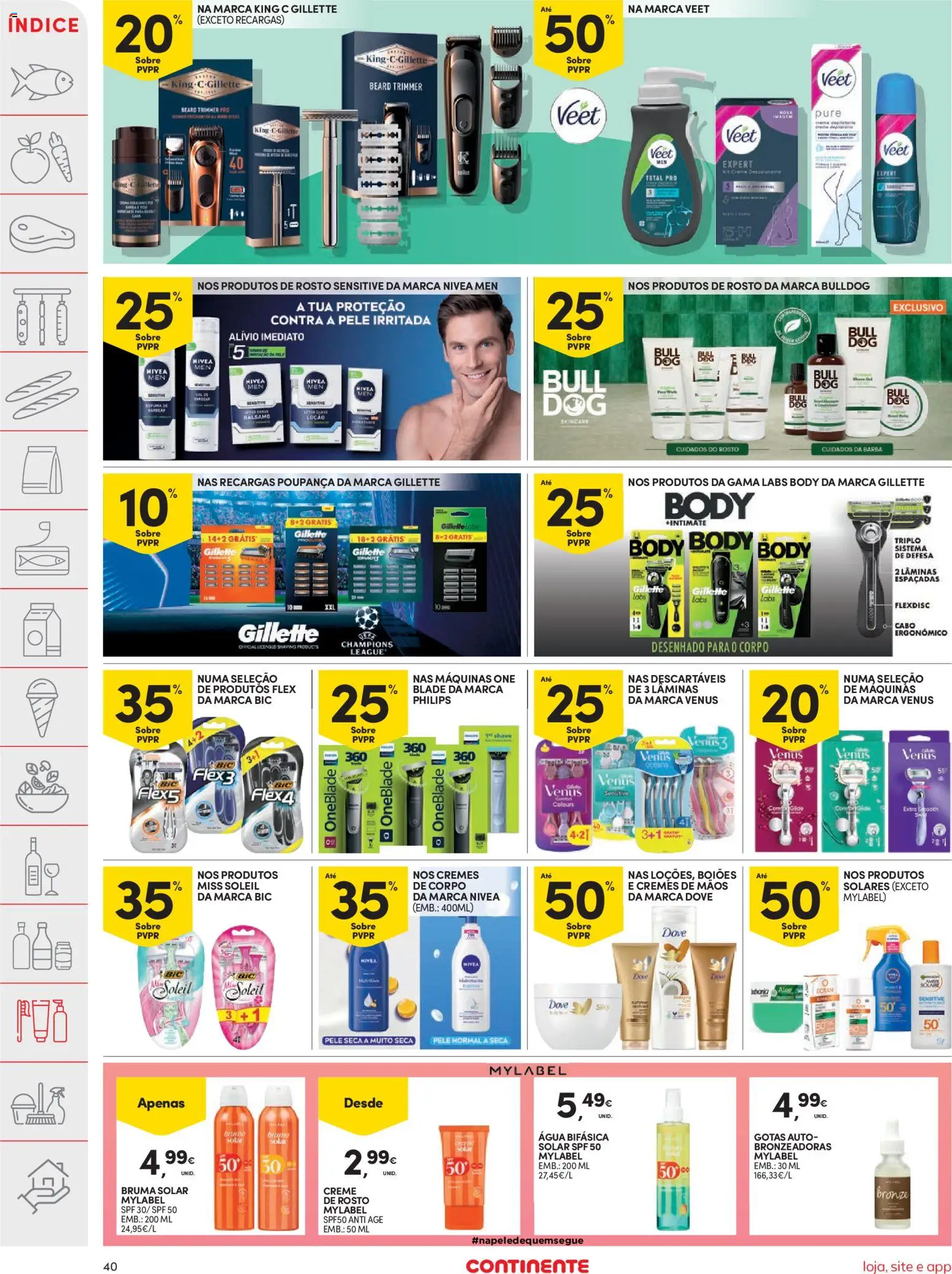 Continente folheto │ válido de 23/06/2026 | Página: 42 | Produtos: Agua, Cabo, Creme