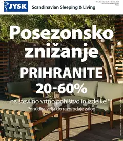 JYSK katalog akcije – veljaven od 29.07.2026