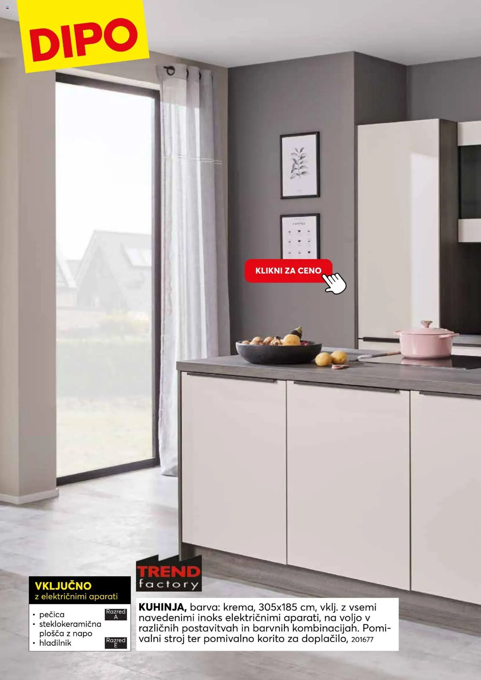 Novi Dipo katalog ponudbe – veljaven od 01.09.2026 | Stran: 10 | Izdelki: Hladilnik, Pecica, Pomivalno korito, Barva