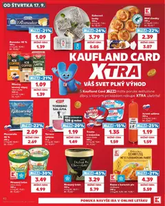 Kaufland leták platný od 17.09.2026 | Strana: 42