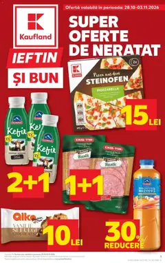 Ofertele Kaufland valabile de la 28.10.2026