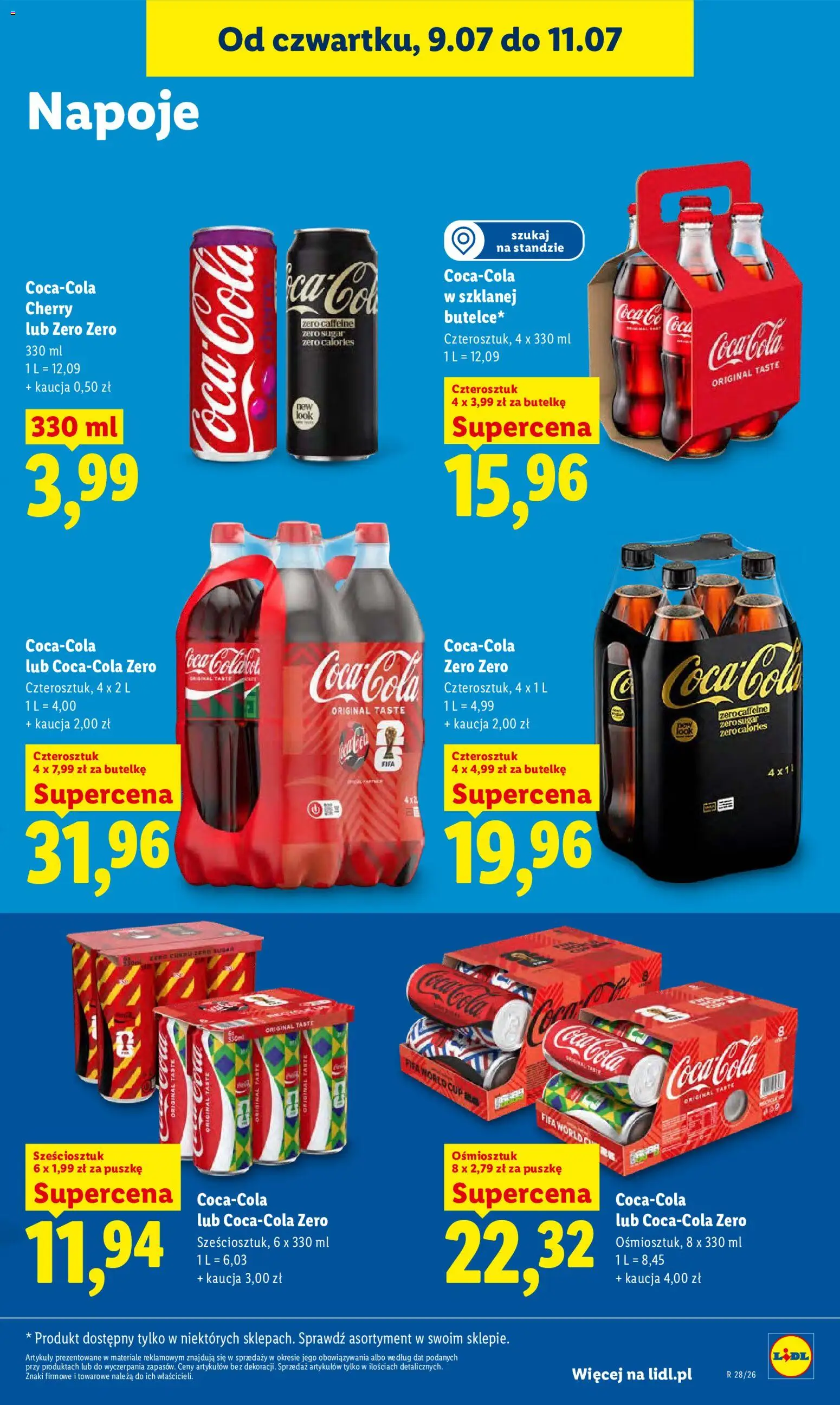 Lidl gazetka od 09.07.2026 | Strona: 69 | Produkty: Napoje