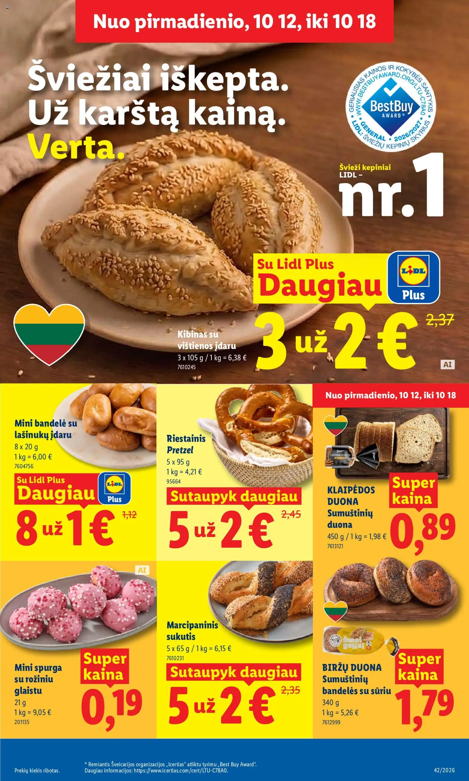 LIDL akcijos nuo 2026.10.12 | Puslapis: 7