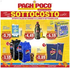 Anteprima del volantino Paghi Poco volantino valido a partire dal 11/09/2026