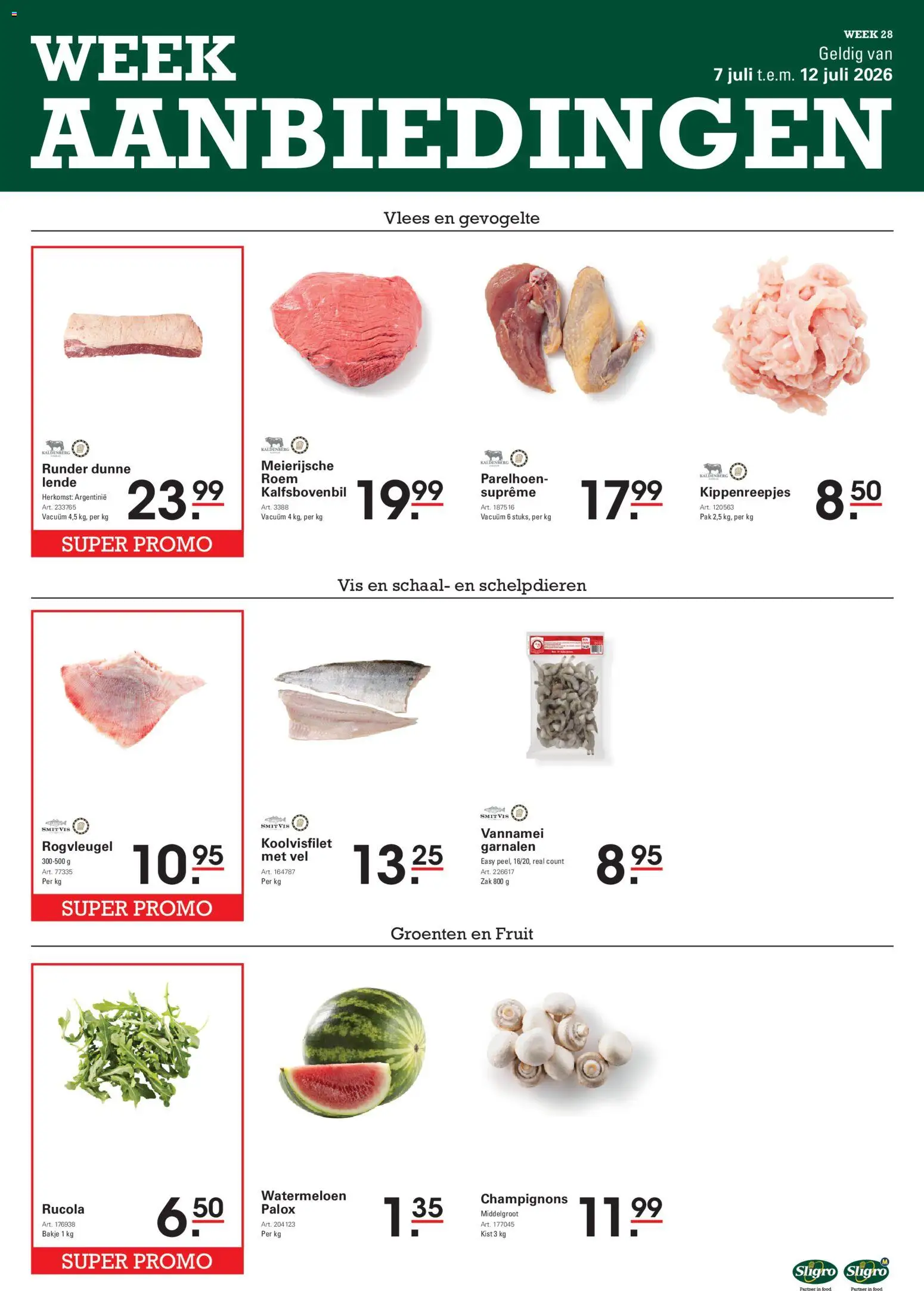 {H1} | Pagina: 1 | Producten: Vis, Zak, Fruit, Rucola