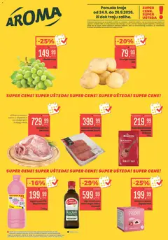 Aroma Market katalog Vikend ponuda - pregled Aroma Market kataloga - važi od 24.09.2026