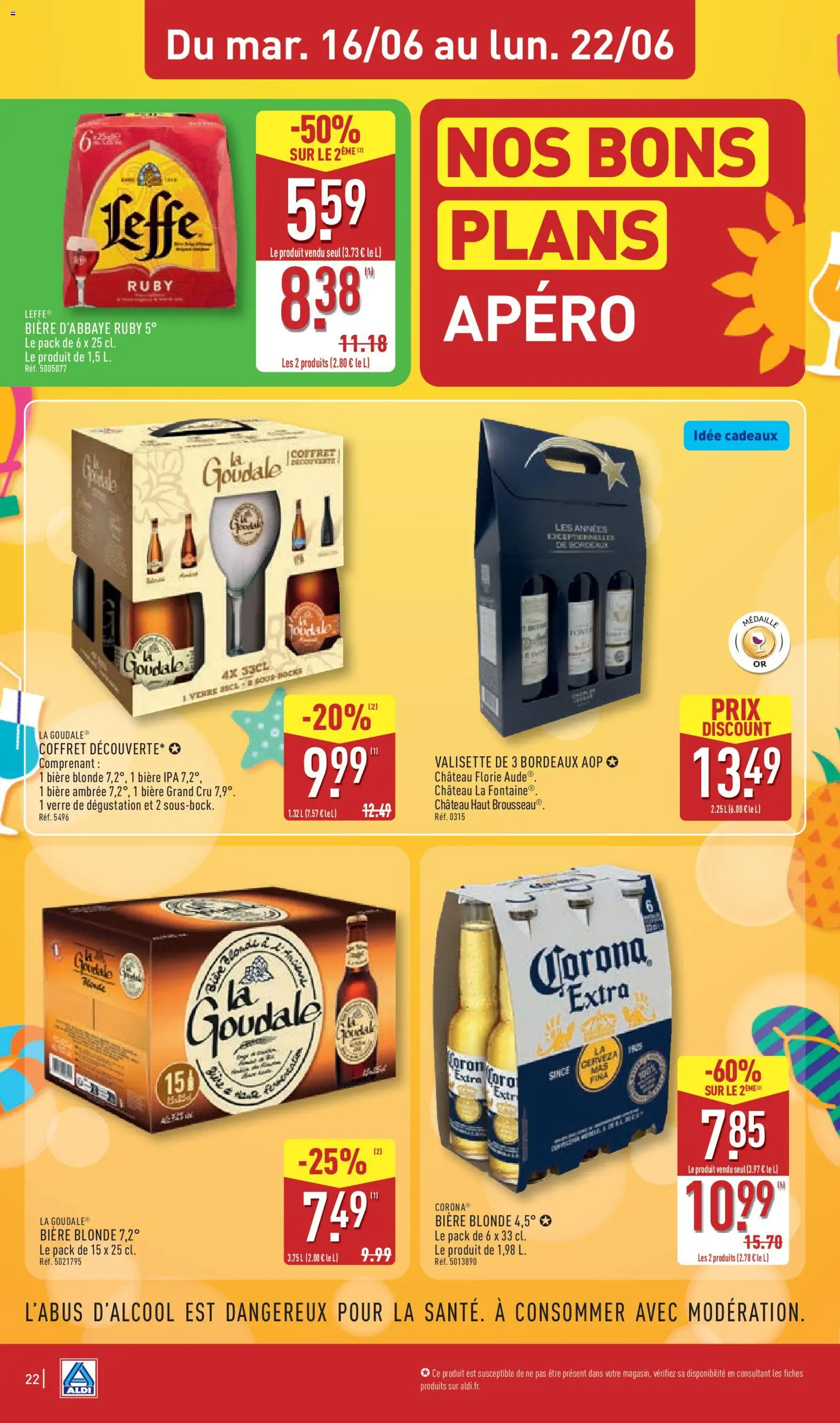 {H1} | Page: 24 | Produits: Goudale, Bière blonde, Bière