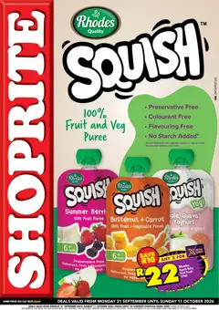 Shoprite specials catalogue – valid from 21/09/2026