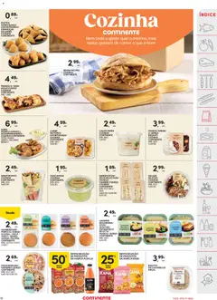 Pré-visualização SANDES ATUM/ DELÍCIAS DO MAR/ FIAMBRE E QUEIJO, SANDES ATUM/ DELÍCIAS DO MAR/ FIAMBRE E QUEIJO COZINHA CONTINENTE EMB.: 175 G/180 G/ 200 G 10,80€/KG/10,50€/KG/ 9,45€/KG válido de 09.06.2026 | Página: 19