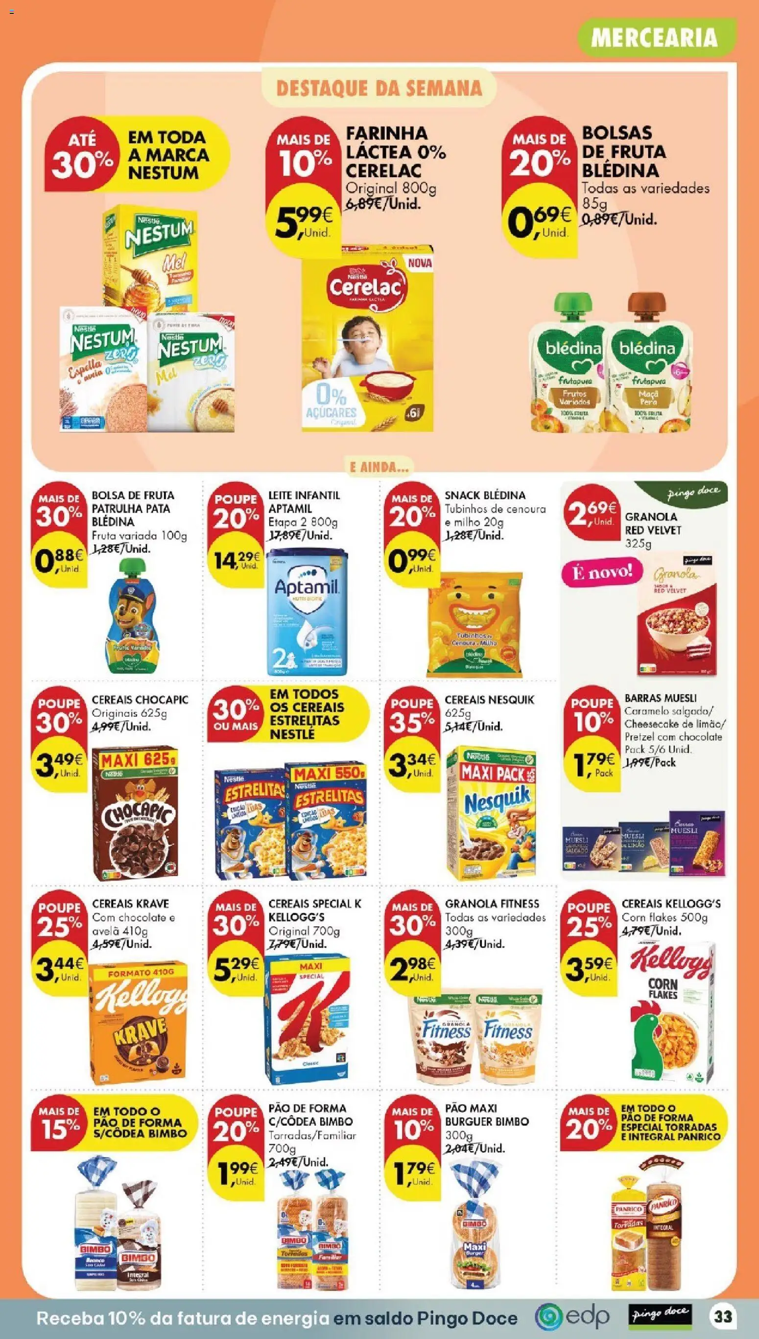 Pingo Doce Muesli Promoções - Compare descontos