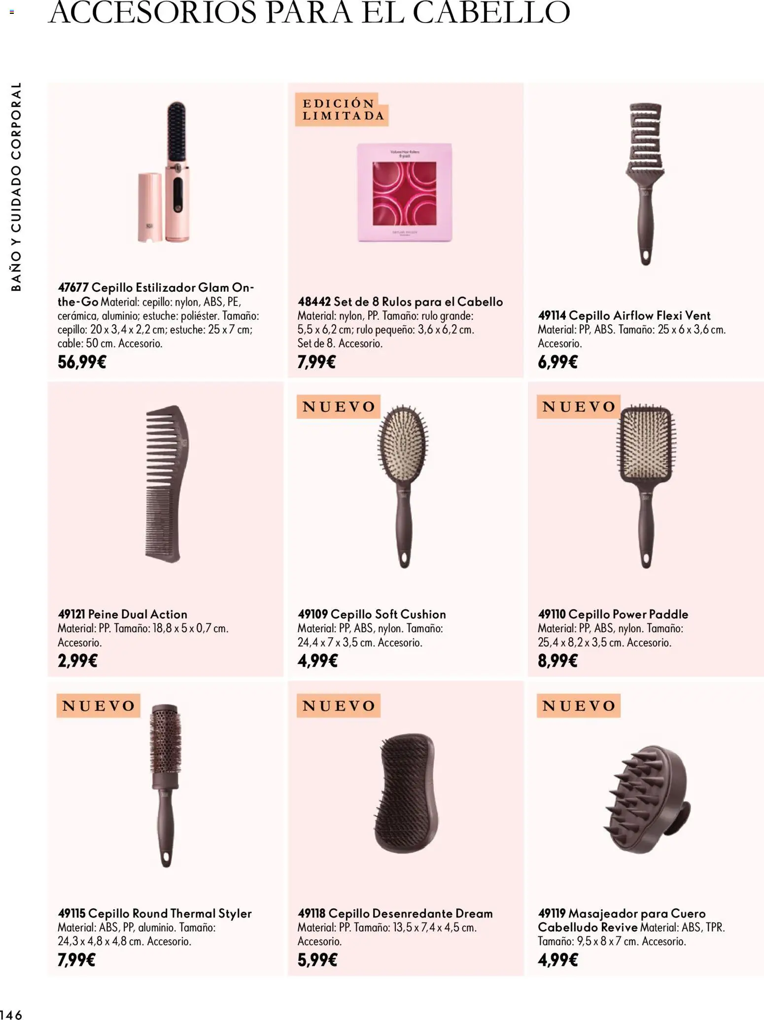 Oriflame - Catálogo Campaña 14 │ válido desde el 07/10/2026 | Página: 146 | Productos: Cepillo, Cable, Baño