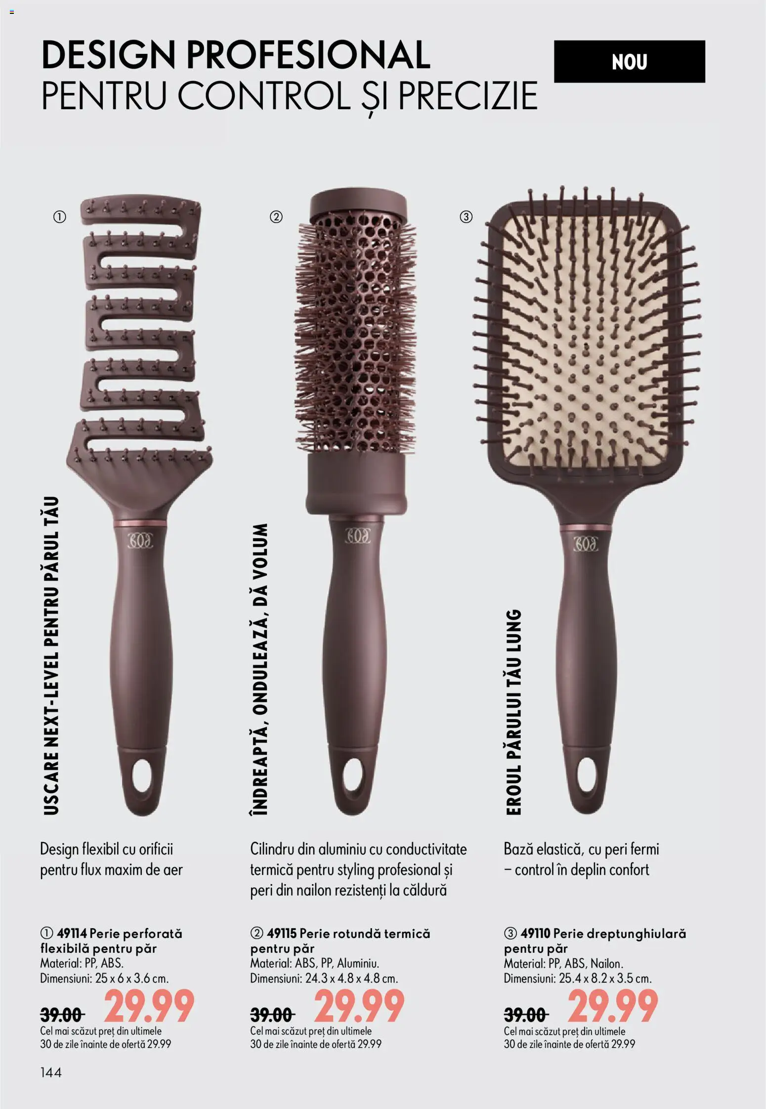 Noul catalog Oriflame – valabil de la 09.09.2026 | Pagină: 144 | Produse: Perie