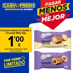 Vista previa Cash Fresh Chocolate Milka 50 g válido desde el 14/09/2026