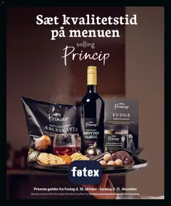 Føtex -Tilbudsavis - Princip gyldig fra 30/10/2026