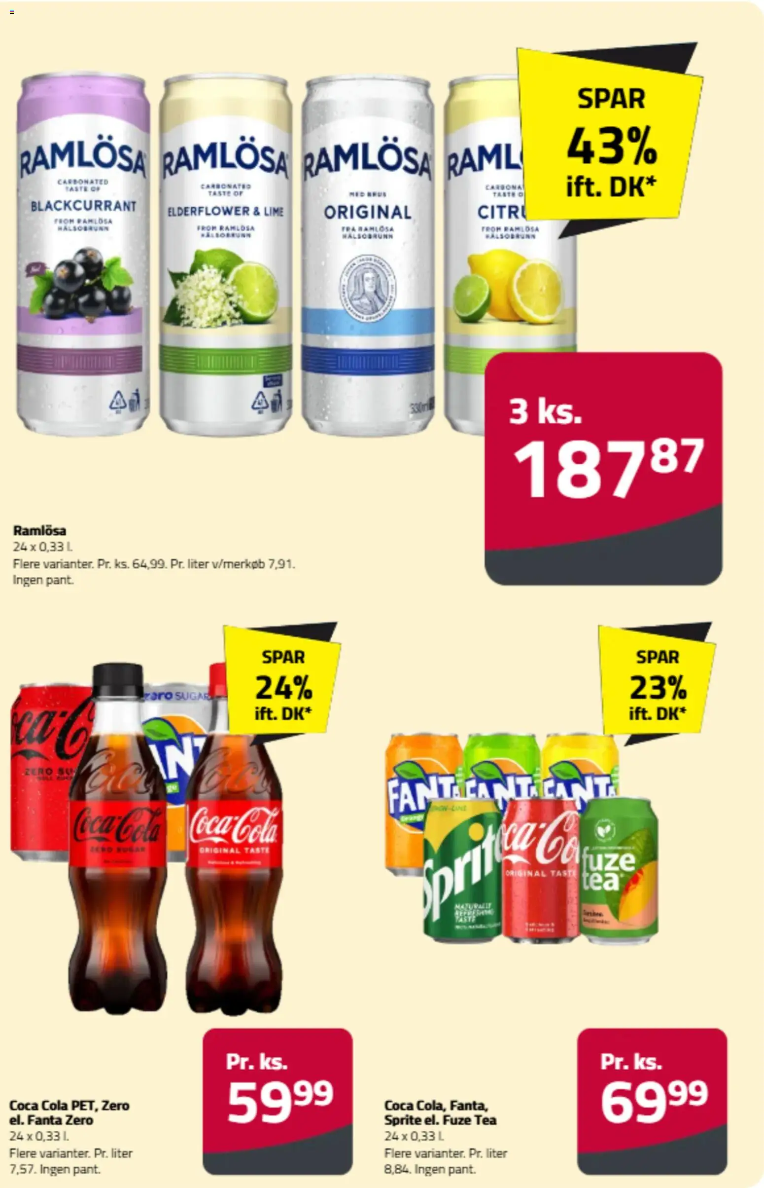 Fleggaard tilbudsavis – gyldig fra 20.05.2026 | Side: 14 | Produkter: Coca Cola, Lime, Fanta, Cola