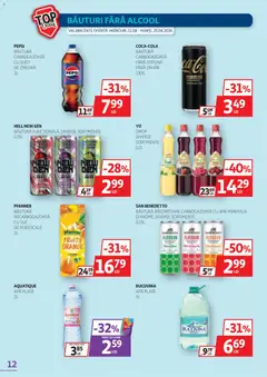 Ofertele Auchan valabile de la 12.08.2026 | Pagină: 12 | Produse: Portocale, Sirop, Apă, Zahăr