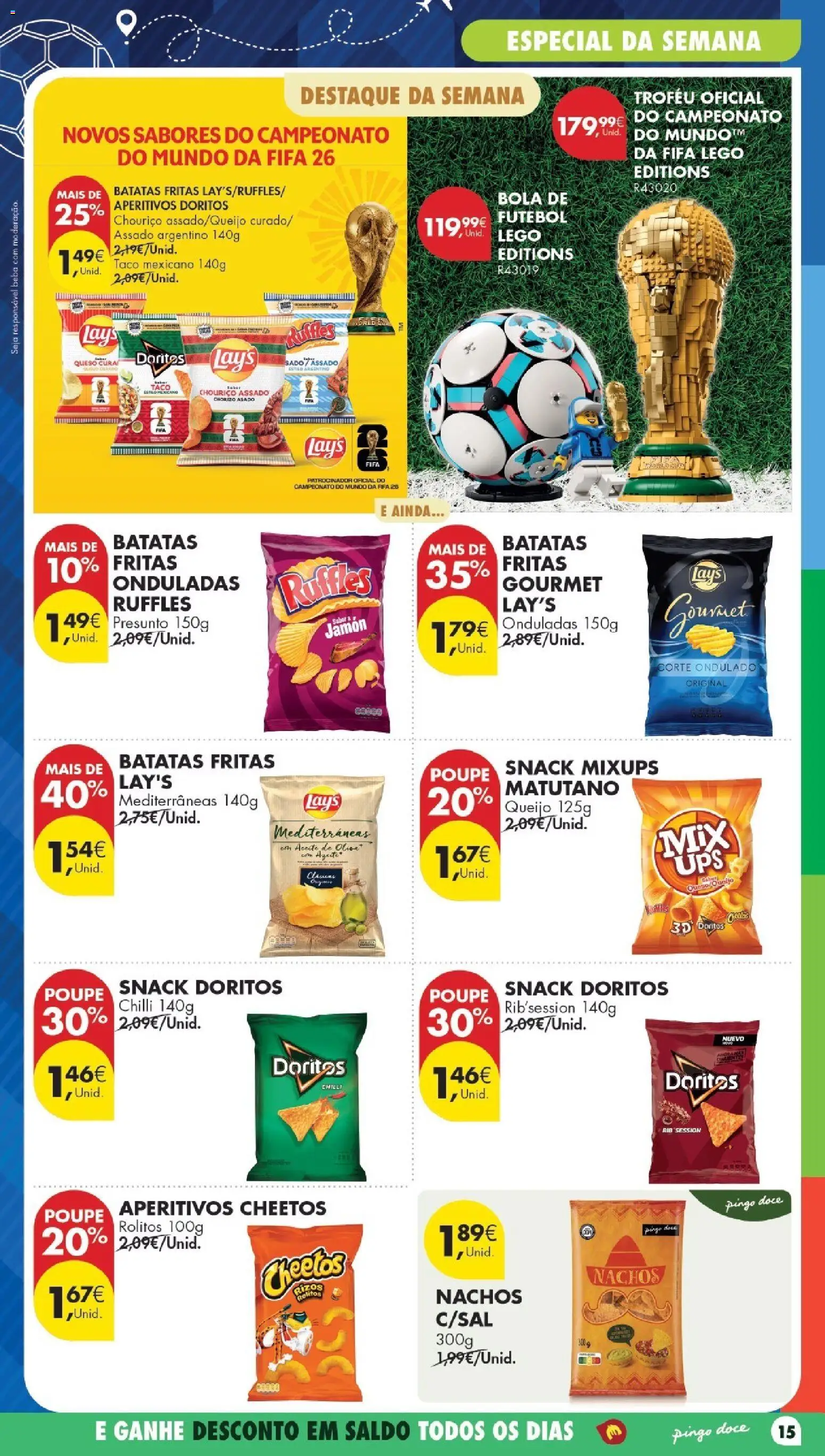 Pingo Doce Poupe Esta Semana Madeira │ válido de 30/06/2026 | Página: 15 | Produtos: Queijo, Presunto, Chouriço, Batatas fritas