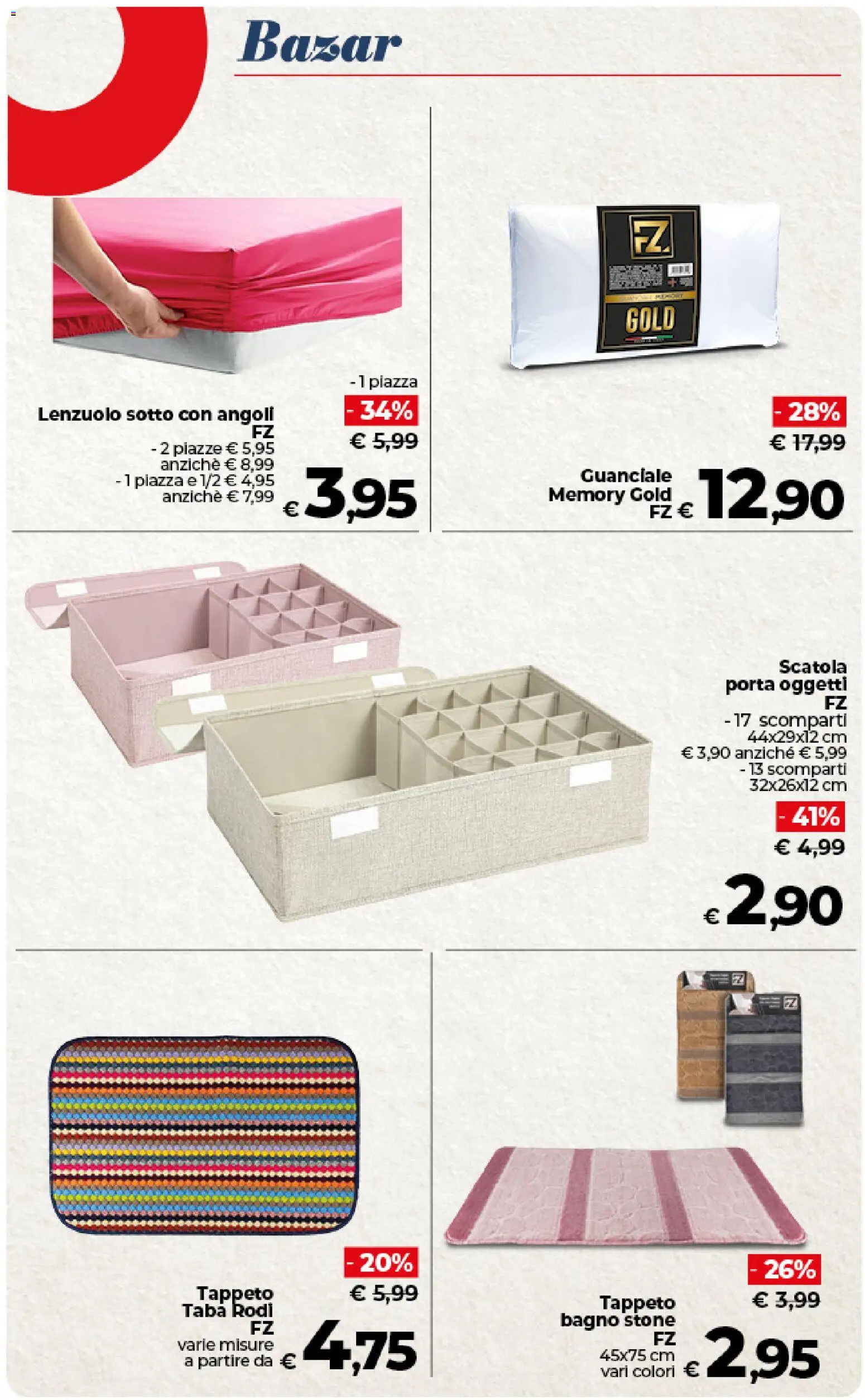 Volantino COOP del 09.06.2026 | Pagina: 45 | Prodotti: Scatola, Bagno, Tappeto, Guanciale