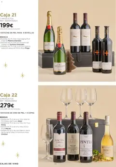 Vista previa El Corte Inglés Cestas Navidad 2026 válido desde el 08/10/2026 | Página: 84 | Productos: Dulce, Moët, Bebidas, Caja