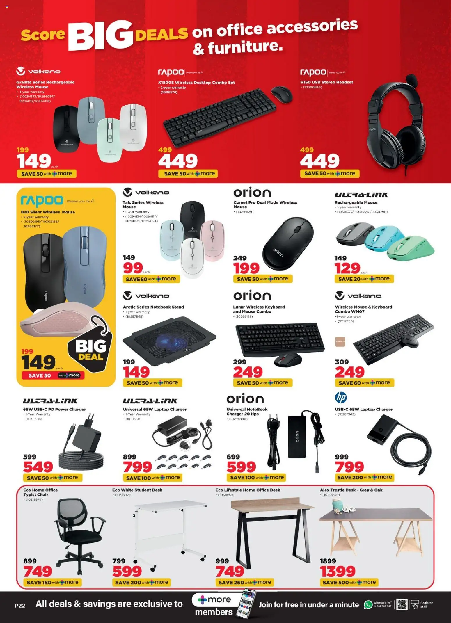 New HiFi Corp catalogue – valid from 03.06.2026 | Page: 22 | Products: Notebook, Desk, USB, Laptop