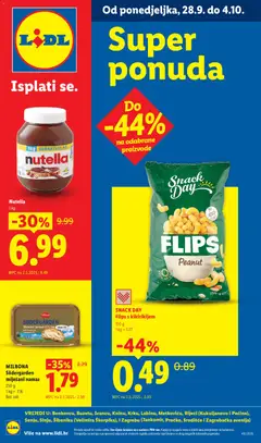 Lidl Super ponuda - Pregled kataloga iz trgovine Lidl, vrijedi od 28.09.2026