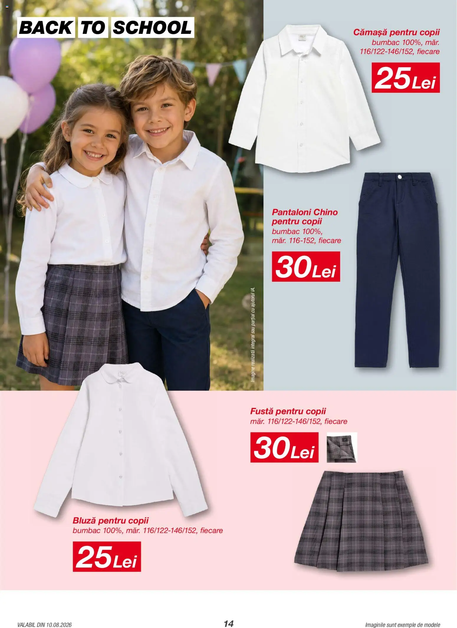 Noul catalog Kik – valabil de la 10.08.2026 | Pagină: 14 | Produse: Bluză, Pantaloni