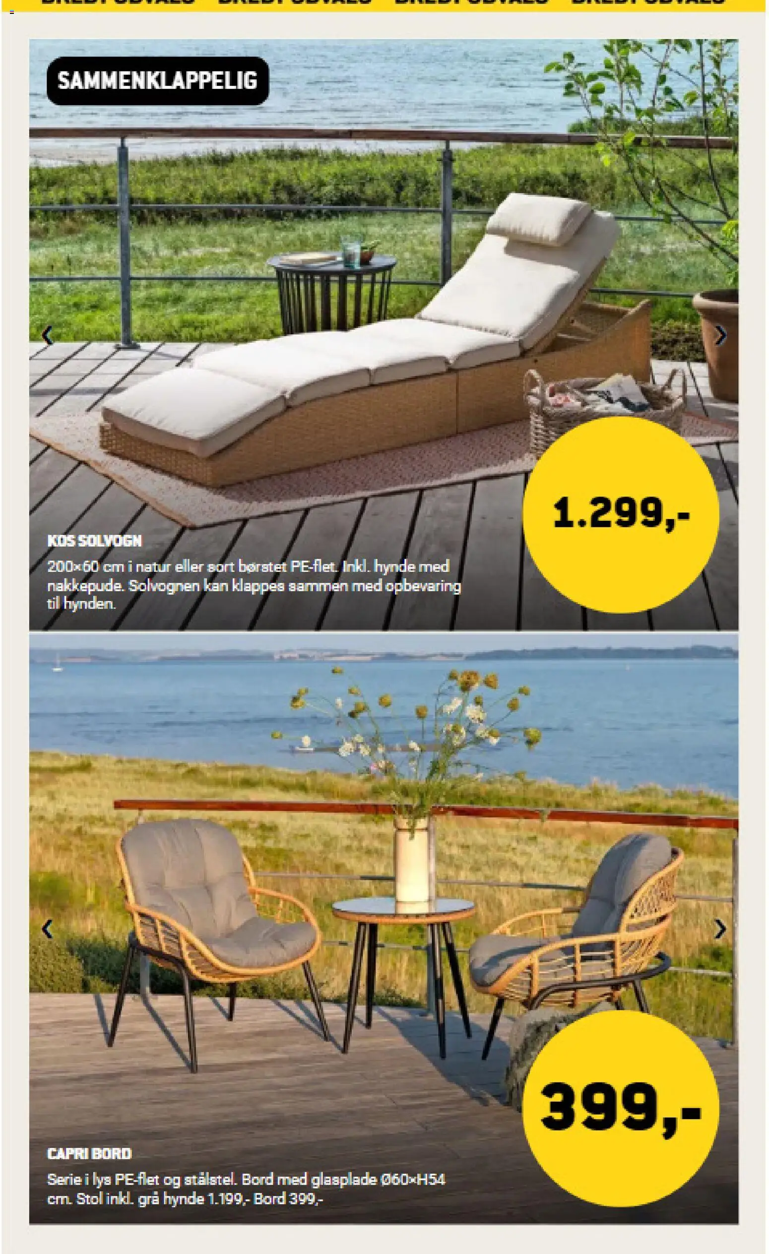 XL-BYG tilbudsavis – gyldig fra 15.05.2026 | Side: 19 | Produkter: Solvogn, Bord, Stol